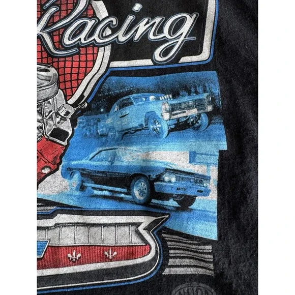 Chevy Racing NHRA T Shirt XL Black - Picture 10 of 10